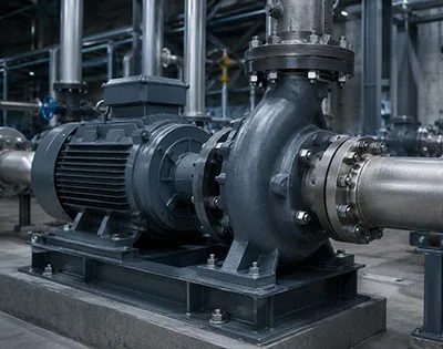 Pumps and fluid systems fastening solutions for industrial equipment