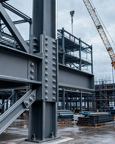 Steel construction fastening solutions for structural connections