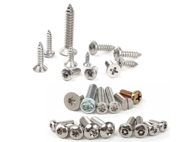 machine screws vs self tapping screws