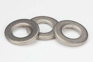 a2 titanium natural finish flat washer