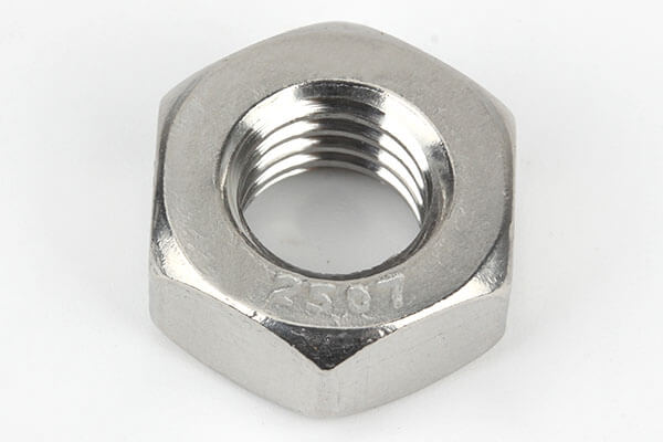 duplex stainless steel hex nut