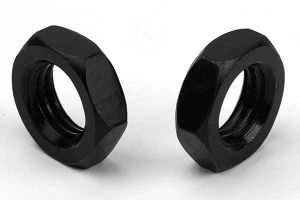 grade 5 black oxide thin hex nut