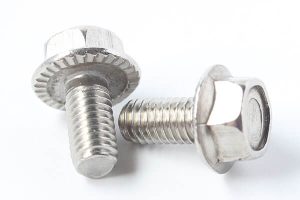 hex flange partial thread bolt