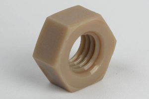 peek hex nut