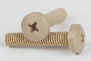 peek phillips pan head screw