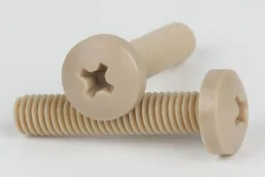 peek phillips pan head screw
