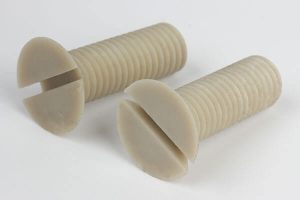 pps slotted countersunk screw