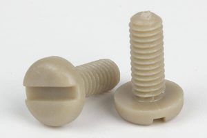 pps slotted pan head screw