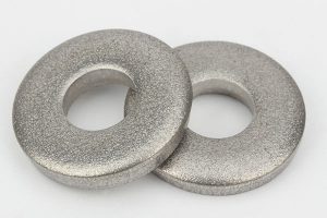 plain washer with heavy clamping sleeve