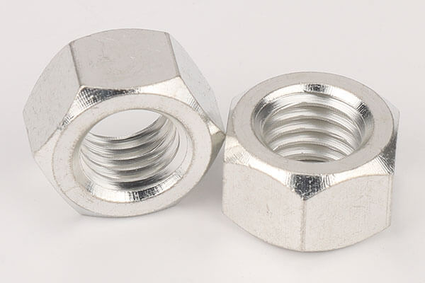 tin plated brass hex nut