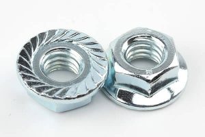 din6923 carbon steel hex flange nut