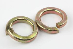 gb93 spring steel colored zinc spring washer