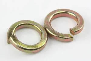 gb93 spring steel colored zinc spring washer