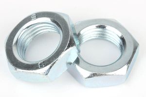 grade 8 zinc plated jam nut