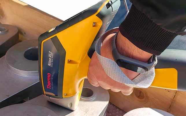 handheld spectrometer testing