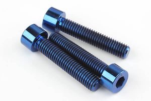 tc4 titanium alloy anodized socket head cap screw