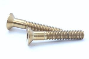 tc4 titanium alloy countersunk screw