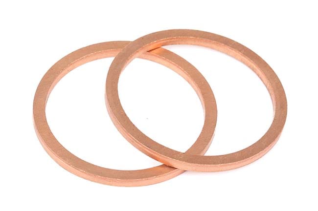 DIN 7603A copper washer
